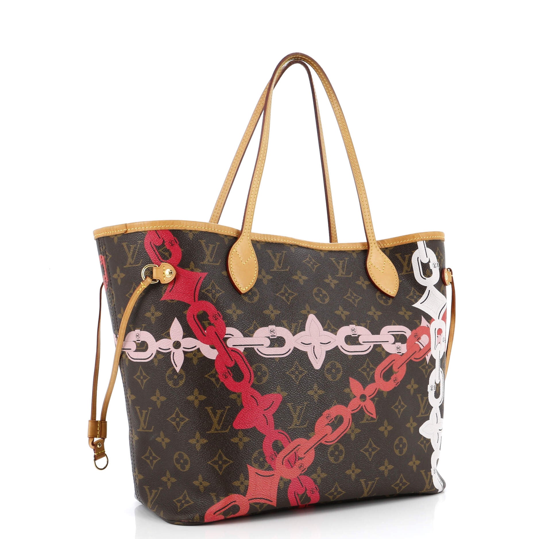 Louis Vuitton Neverfull Nm Tote Limited Edition Bay Mm Canvas Monogram Tote Bag Canvas Mm3075661