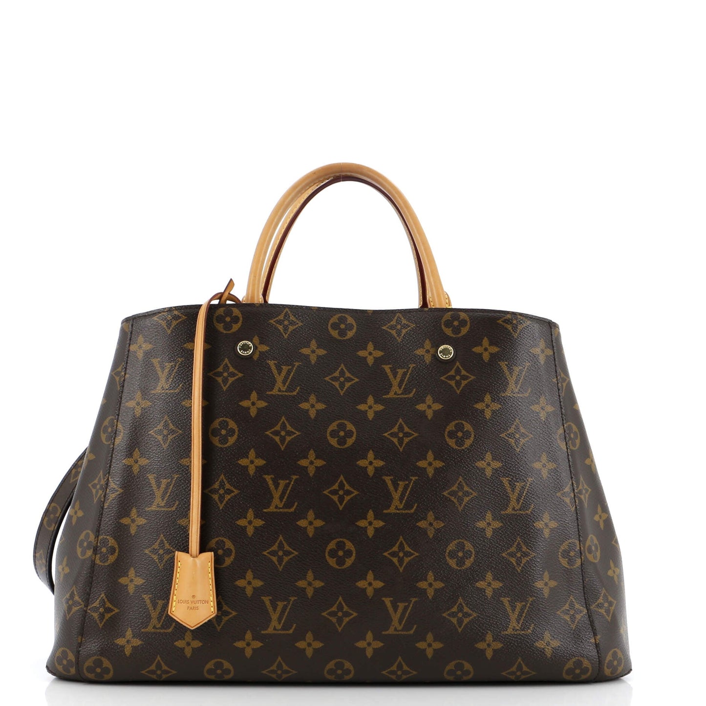 Louis Vuitton Montaigne Handbag Gm Canvas Monogram Tote Bag