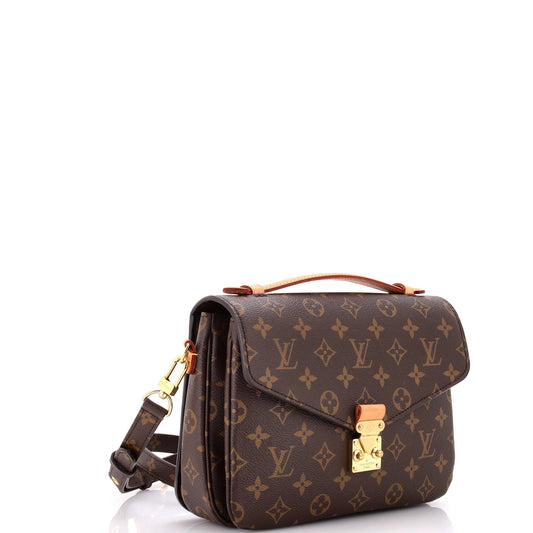 Louis Vuitton Pochette Metis East West Handbag Canvas Monogram Travel Bag East West3076081