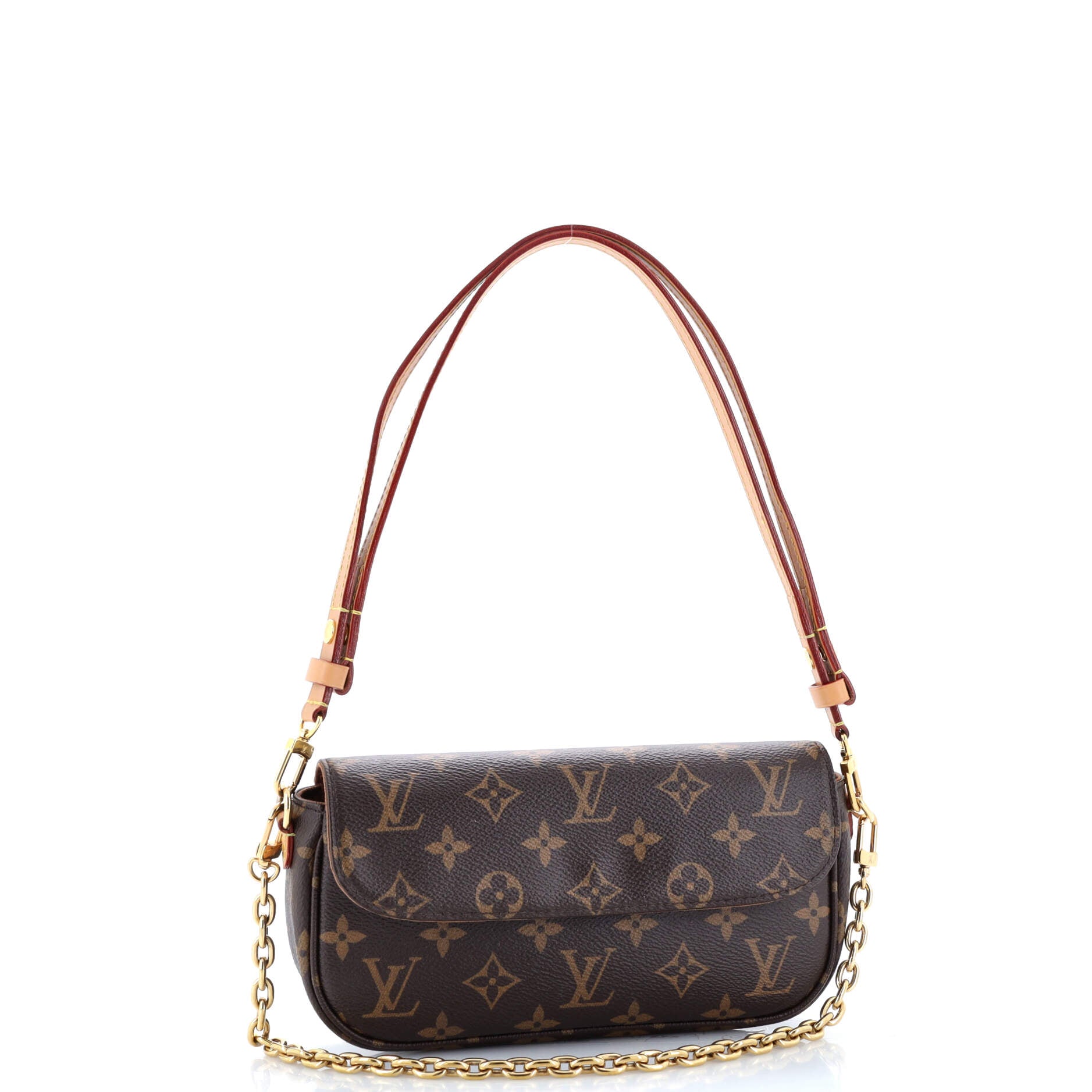 Louis Vuitton Ivy Wallet On Shoulder Bag Canvas Monogram Canvas 3076141