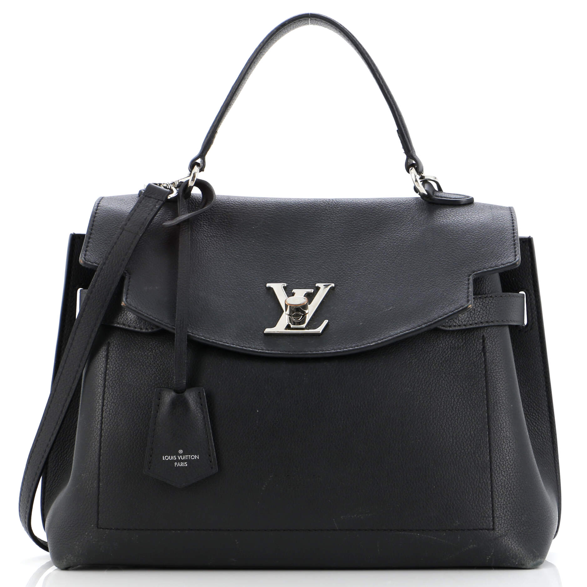 Louis Vuitton Lockme Ever Handbag Mm Leather Travel Bag