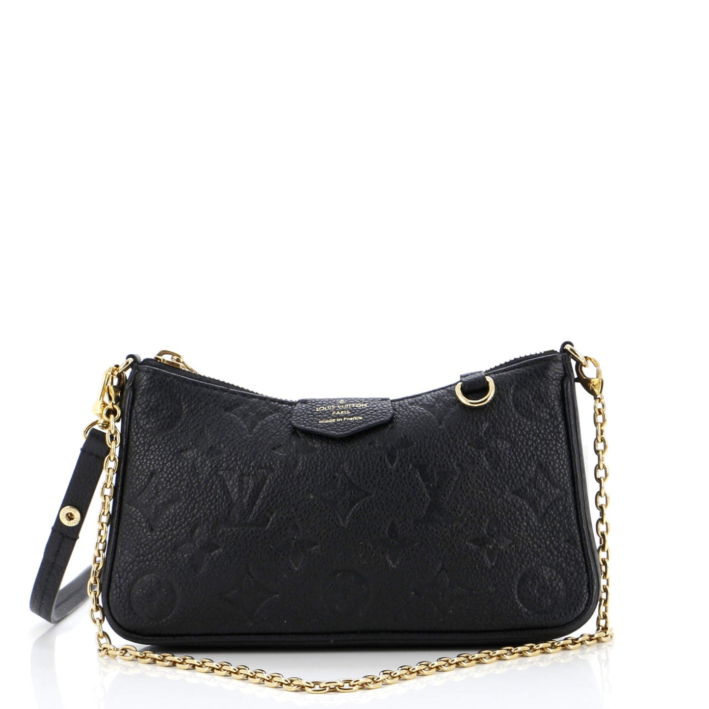 Louis Vuitton Easy Pouch On Strap Empreinte Shoulder Bag Leather Monogram Leather 3077361