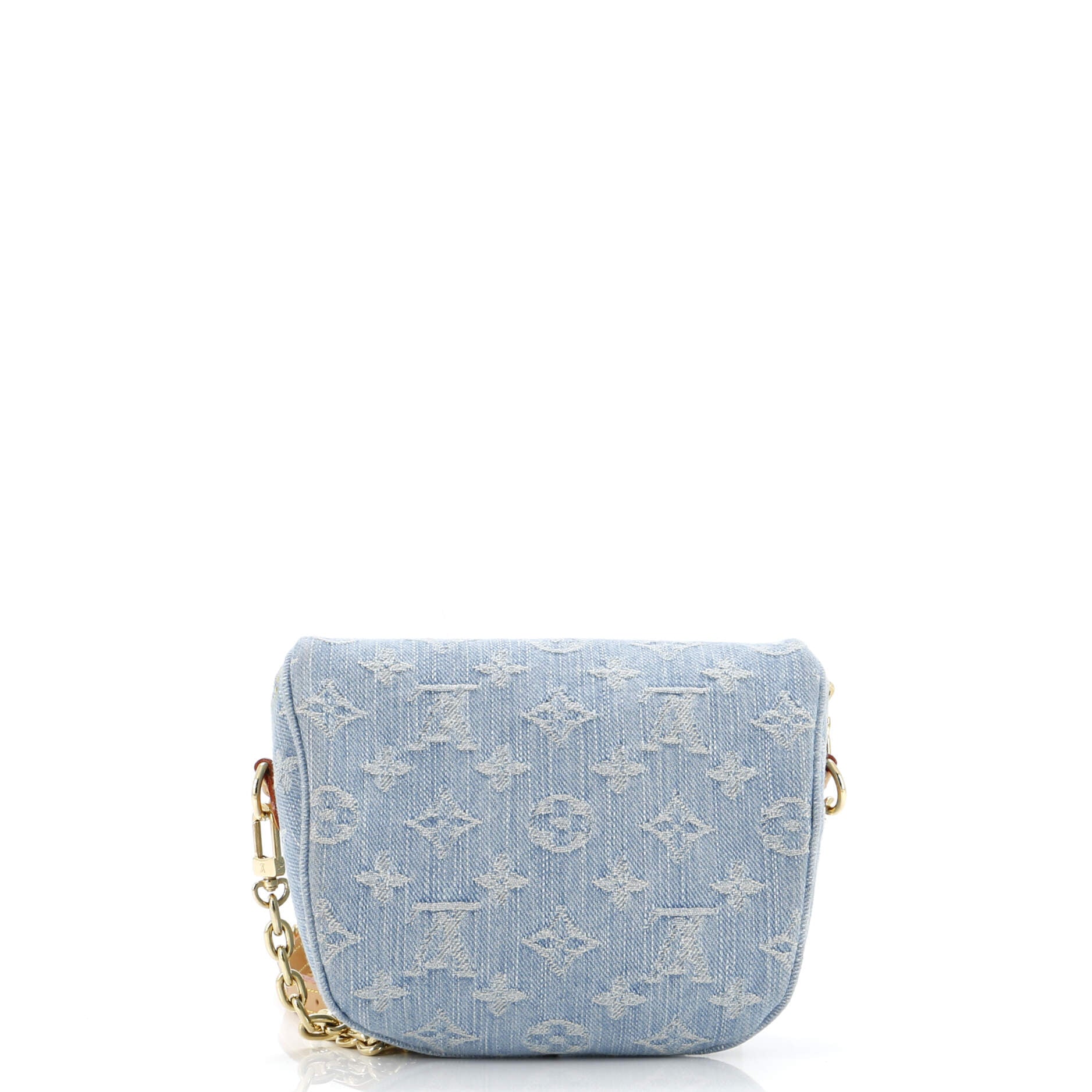 Louis Vuitton Bum Bag Denim Monogram Travel Bag
