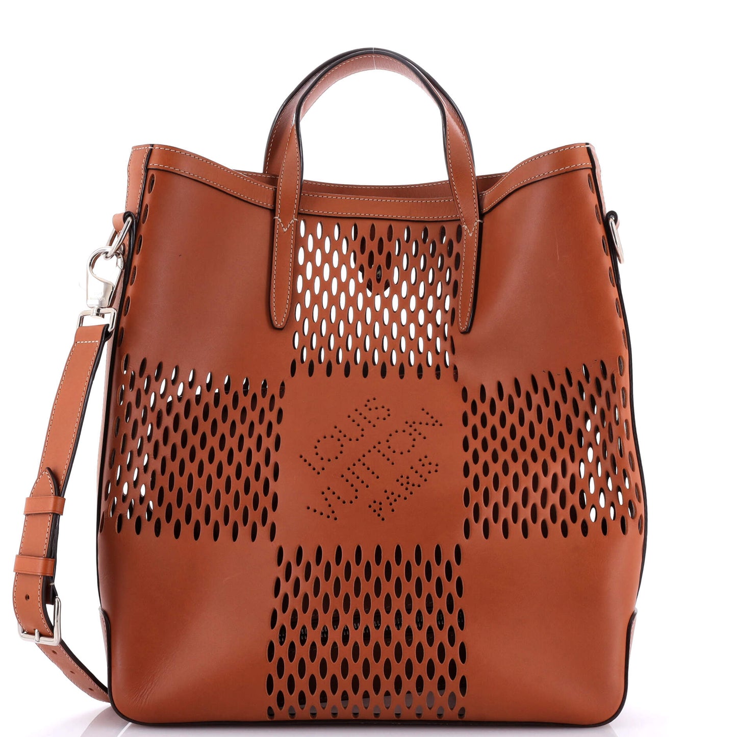 Louis Vuitton Oversize Cabas Nomade Damier North South Tote Leather Tote Bag