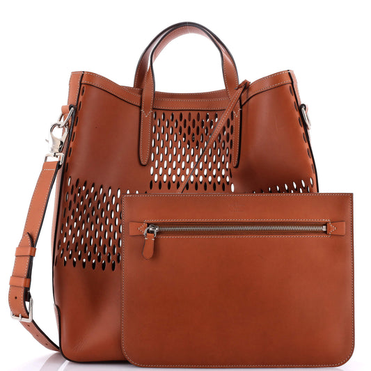 Louis Vuitton Oversize Cabas Nomade Damier North South Tote Leather Tote Bag