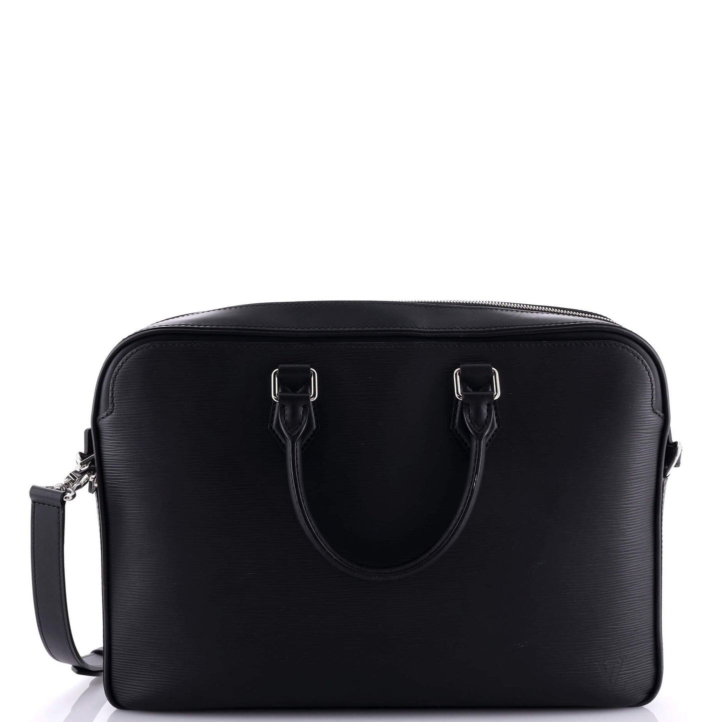 Louis Vuitton Dandy Briefcase Epi Mm Handbag Leather Travel Bag