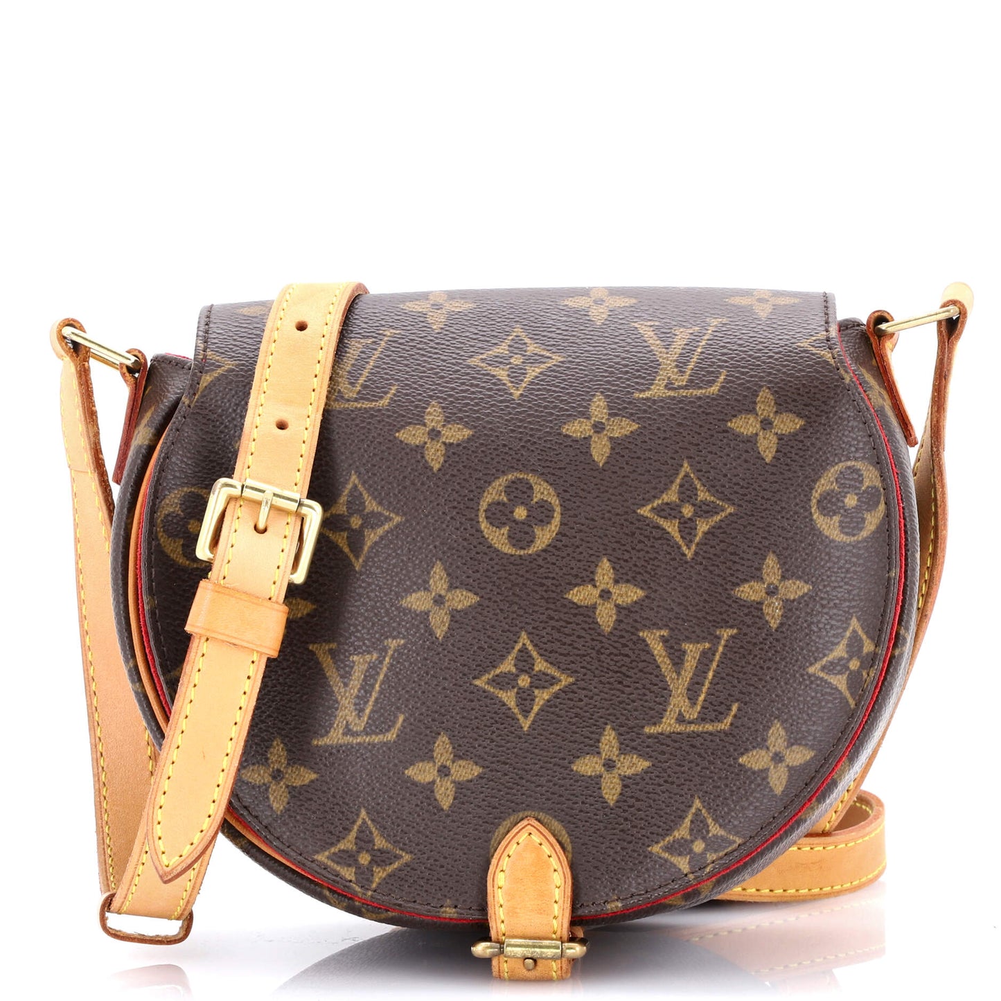 Louis Vuitton Tambourine Handbag Canvas Monogram Travel Bag