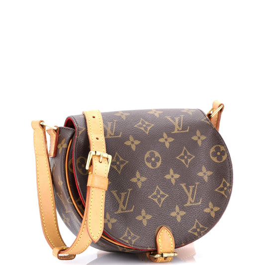 Louis Vuitton Tambourine Handbag Canvas Monogram Travel Bag