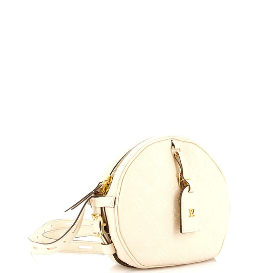 Louis Vuitton Boite Chapeau Souple Bag Empreinte Mm Leather Monogram Shoulder Bag