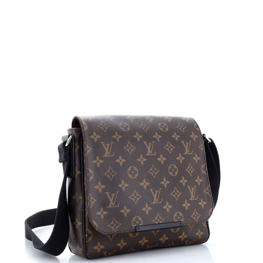 Louis Vuitton District Messenger Bag Macassar Pm Canvas Monogram Travel Bag