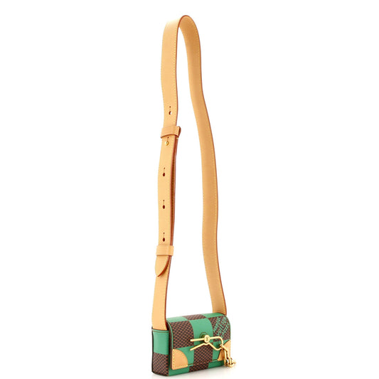 Louis Vuitton Micro Steamer Bag Damier Pop Travel Bag
