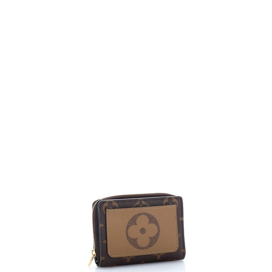 Louis Vuitton Lou Wallet Reverse Handbag Canvas Monogram Travel Bag