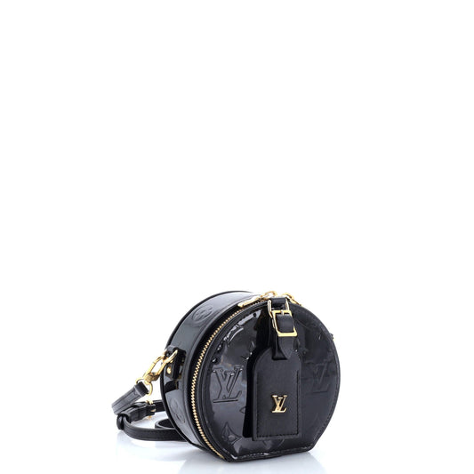 Louis Vuitton Boite Chapeau Bag Vernis Monogram Mini Travel Bag