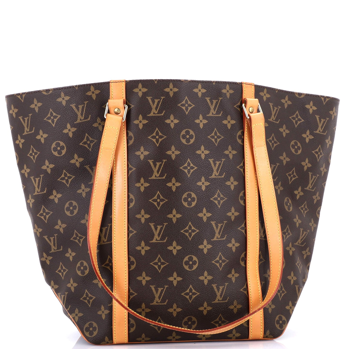 Louis Vuitton Shopping Sac Handbag Mm Canvas Monogram Tote Bag
