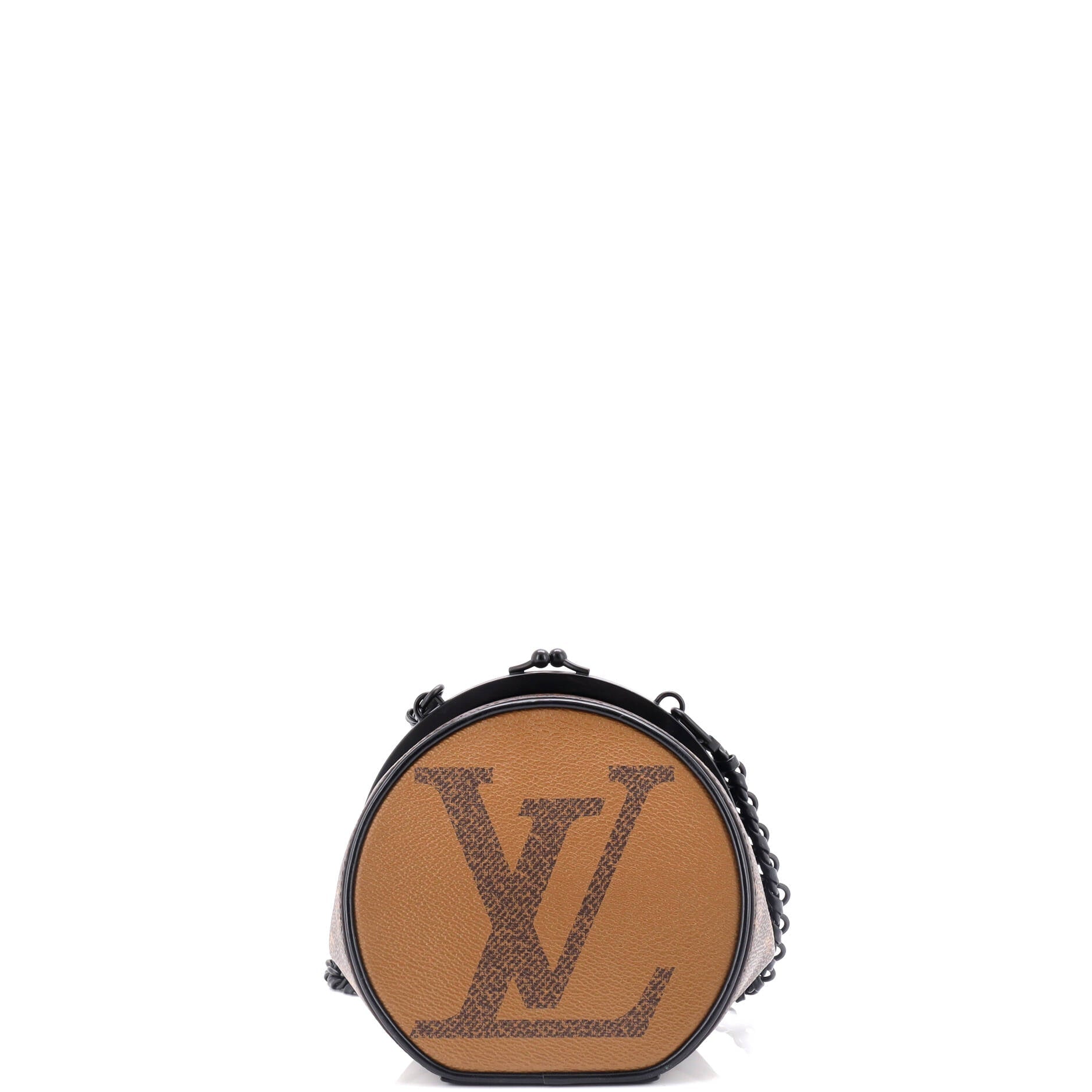 Louis Vuitton Boursicot Boite Chapeau Bag Reverse Giant Monogram Shoulder Bag