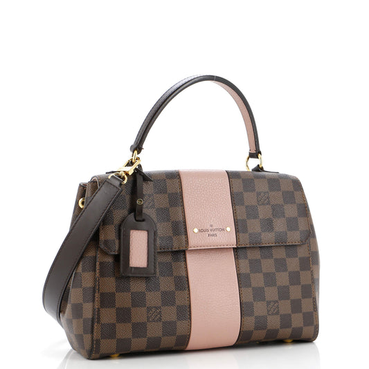 Louis Vuitton Bond Street Handbag Damier With Mm Leather Travel Bag Leather Mm3079771
