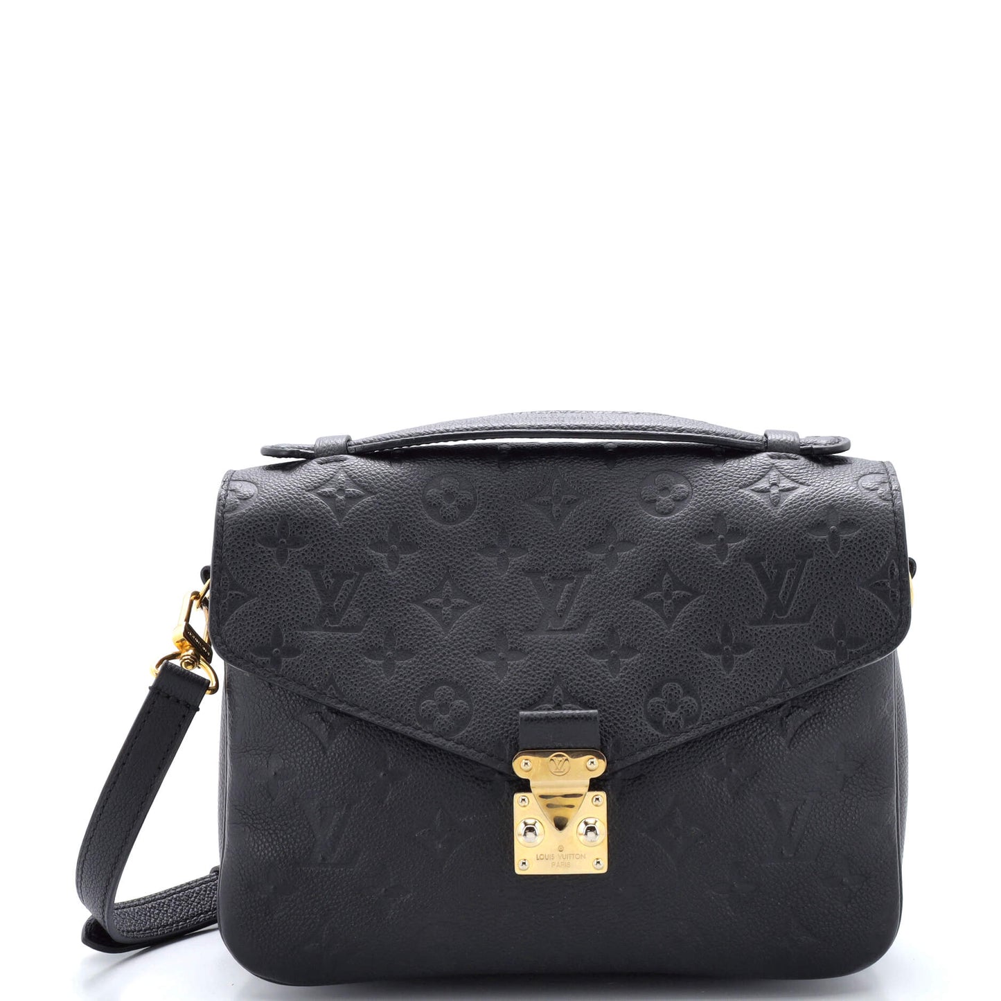 Louis Vuitton Pochette Metis Empreinte Shoulder Bag Leather Monogram Leather 3079951