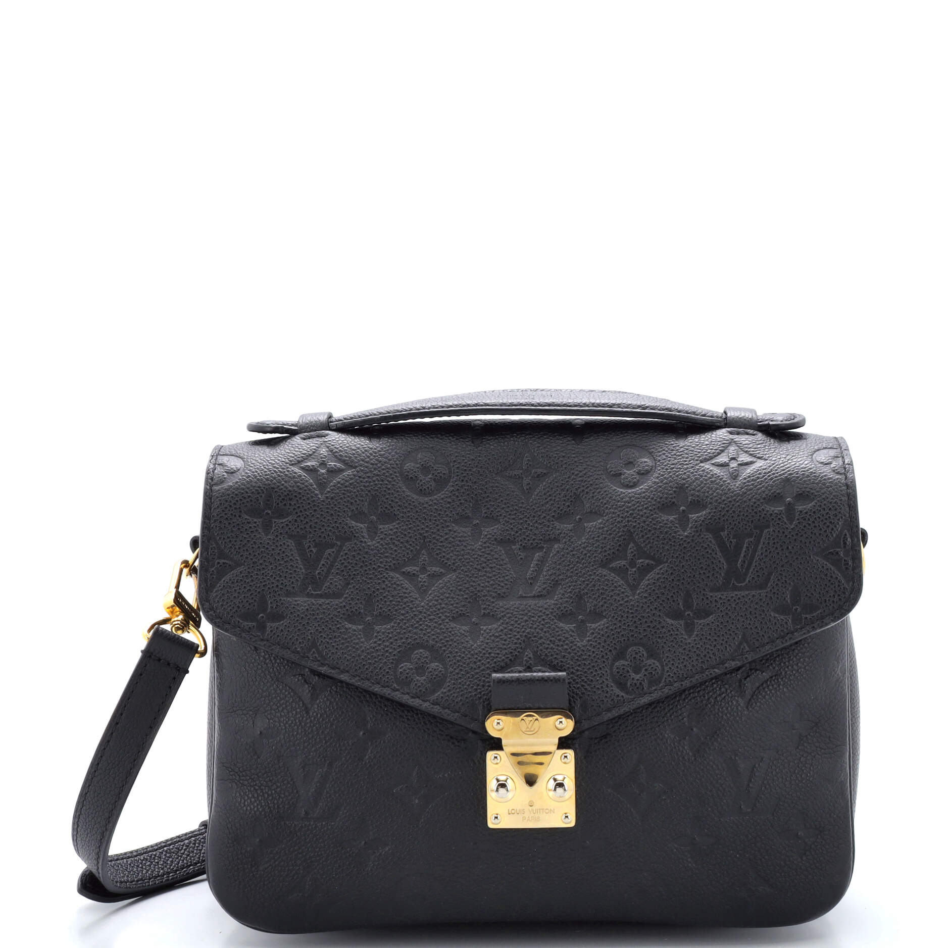 Louis Vuitton Pochette Metis Empreinte Shoulder Bag Leather Monogram Leather 3079951