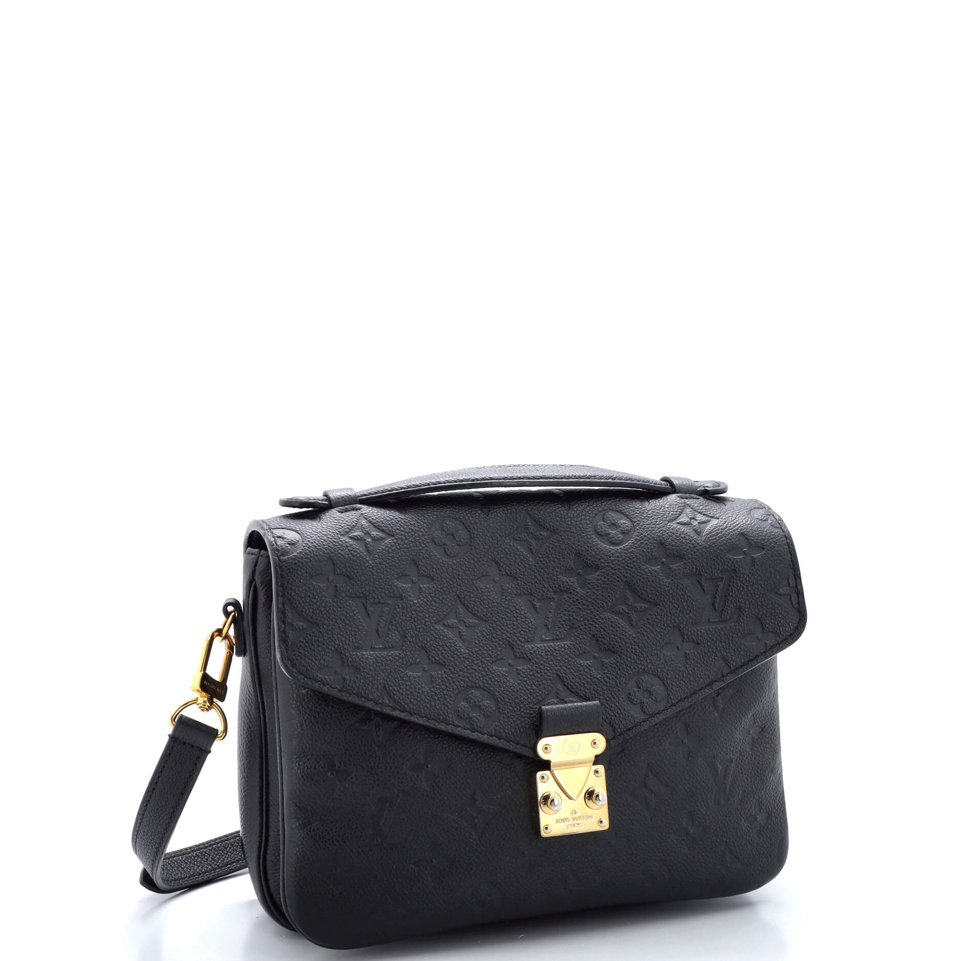 Louis Vuitton Pochette Metis Empreinte Shoulder Bag Leather Monogram Leather 3079951