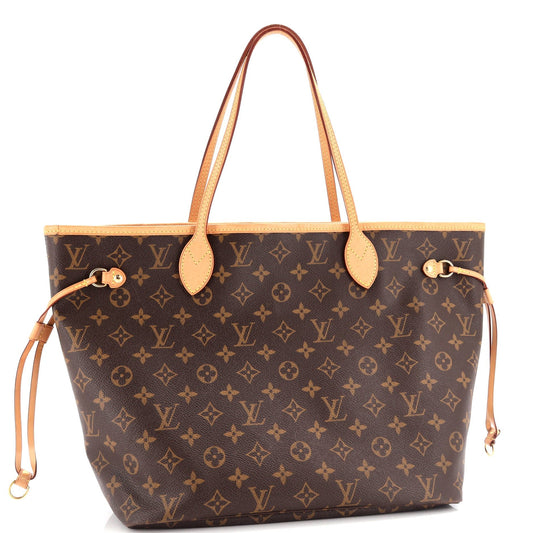 Louis Vuitton Neverfull Nm Tote Mm Canvas Monogram Tote Bag Canvas Mm3080181