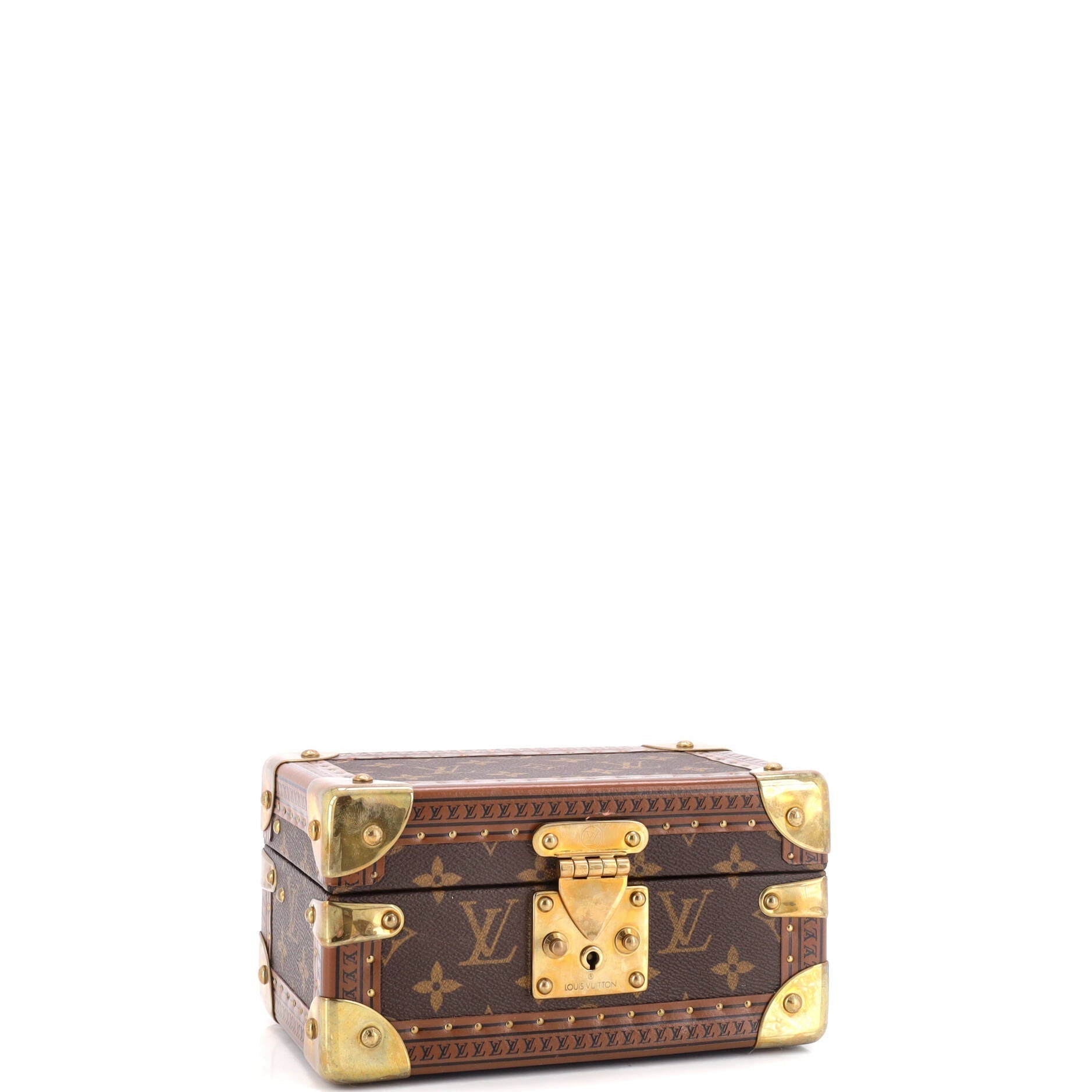 Louis Vuitton Coffret Tresor Handbag Canvas Monogram Travel Bag Canvas 203080521