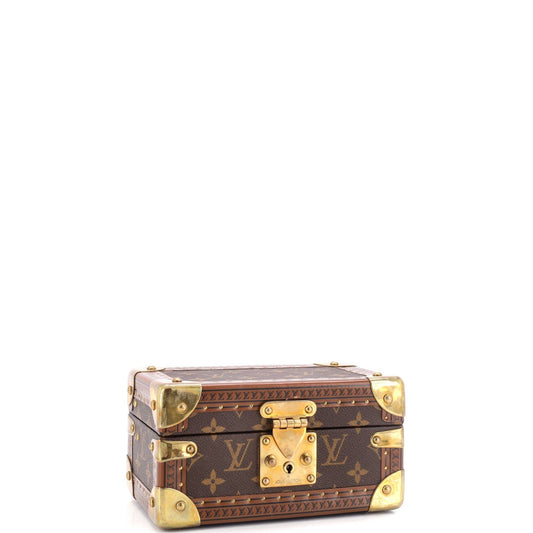 Louis Vuitton Coffret Tresor Handbag Canvas Monogram Travel Bag Canvas 203080521
