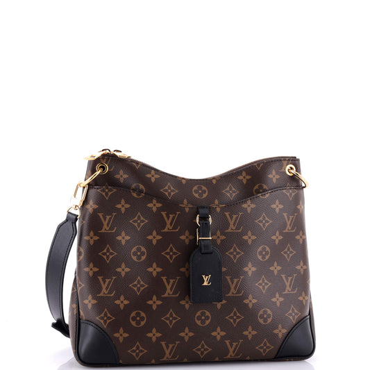 Louis Vuitton Odeon Nm Handbag Mm Canvas Monogram Shoulder Bag