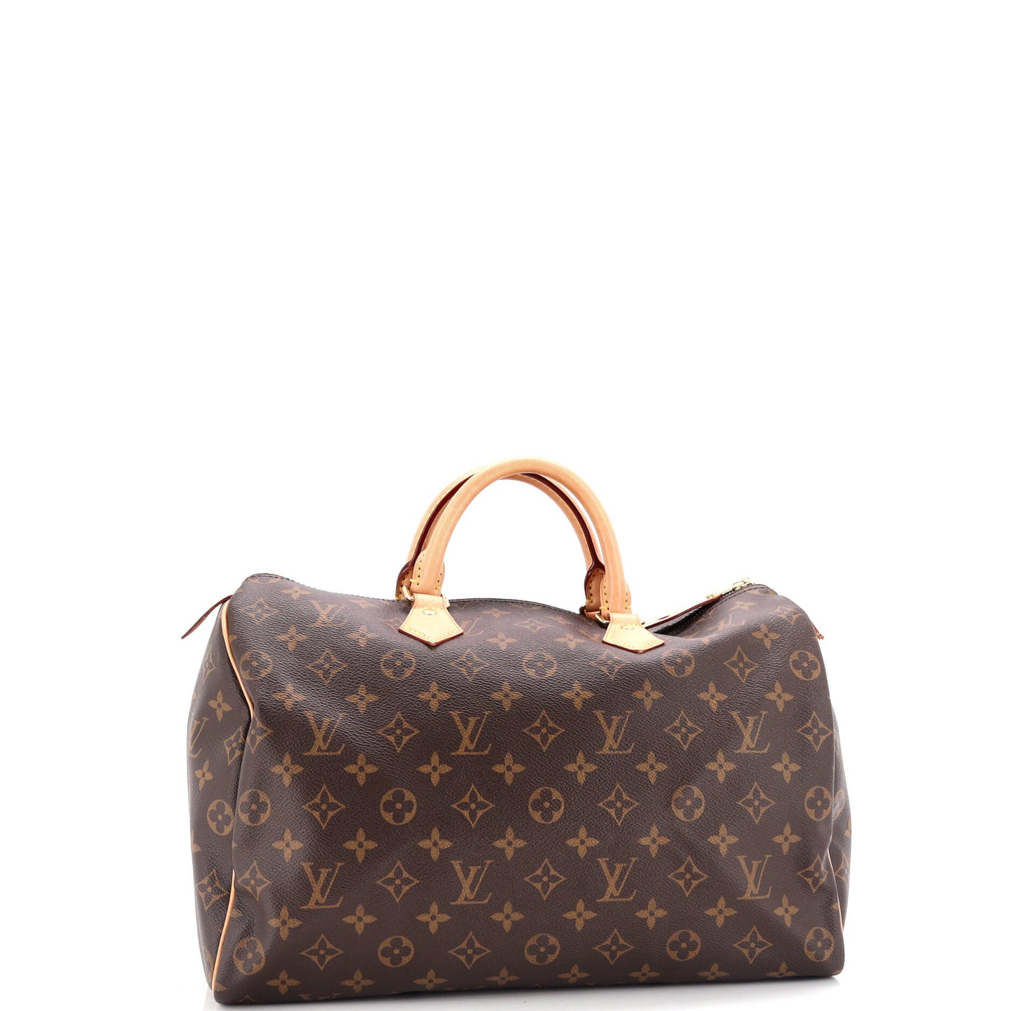 Louis Vuitton Speedy Handbag Canvas Monogram Travel Bag Canvas 353082691