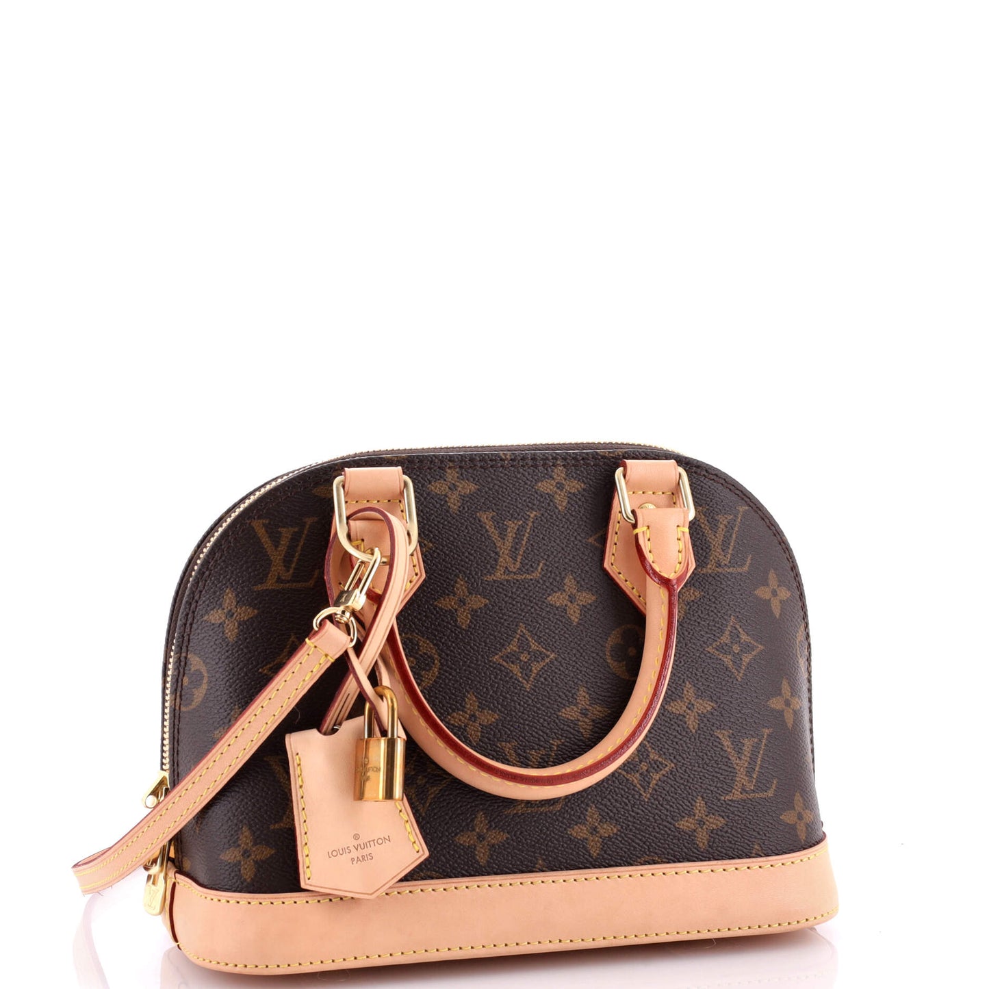 Louis Vuitton Alma Handbag Bb Canvas Monogram Travel Bag Canvas Bb3083122