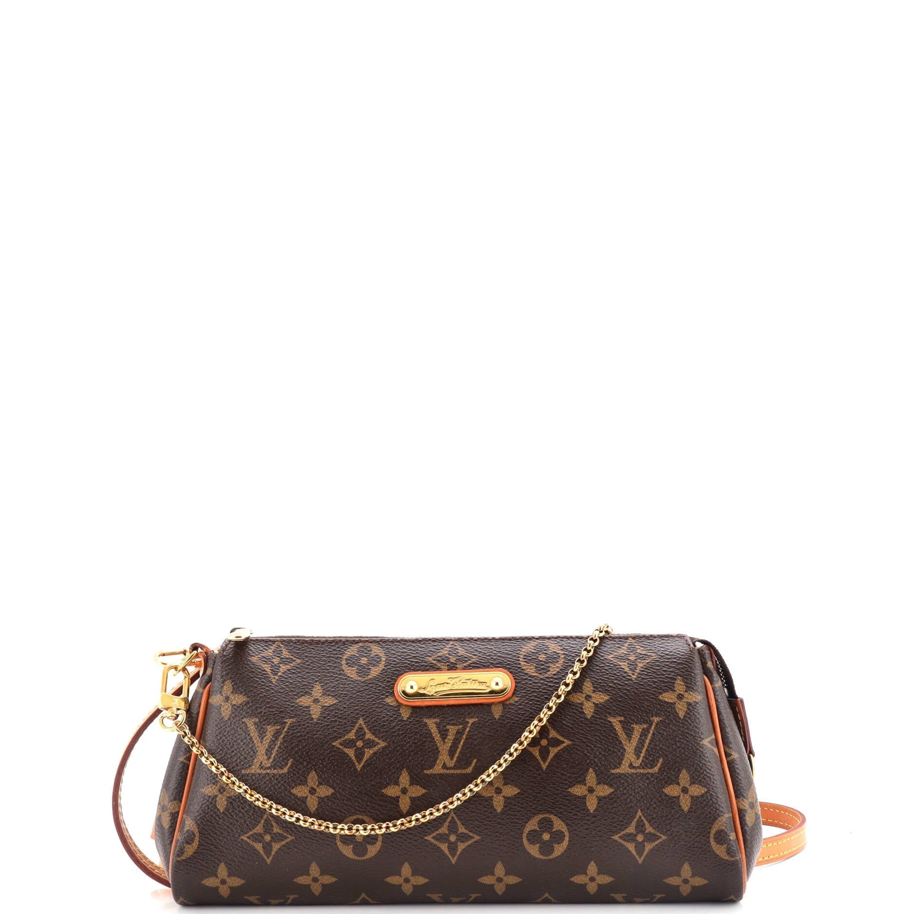 Louis Vuitton Eva Handbag Canvas Monogram Clutch Bag Canvas 3085171