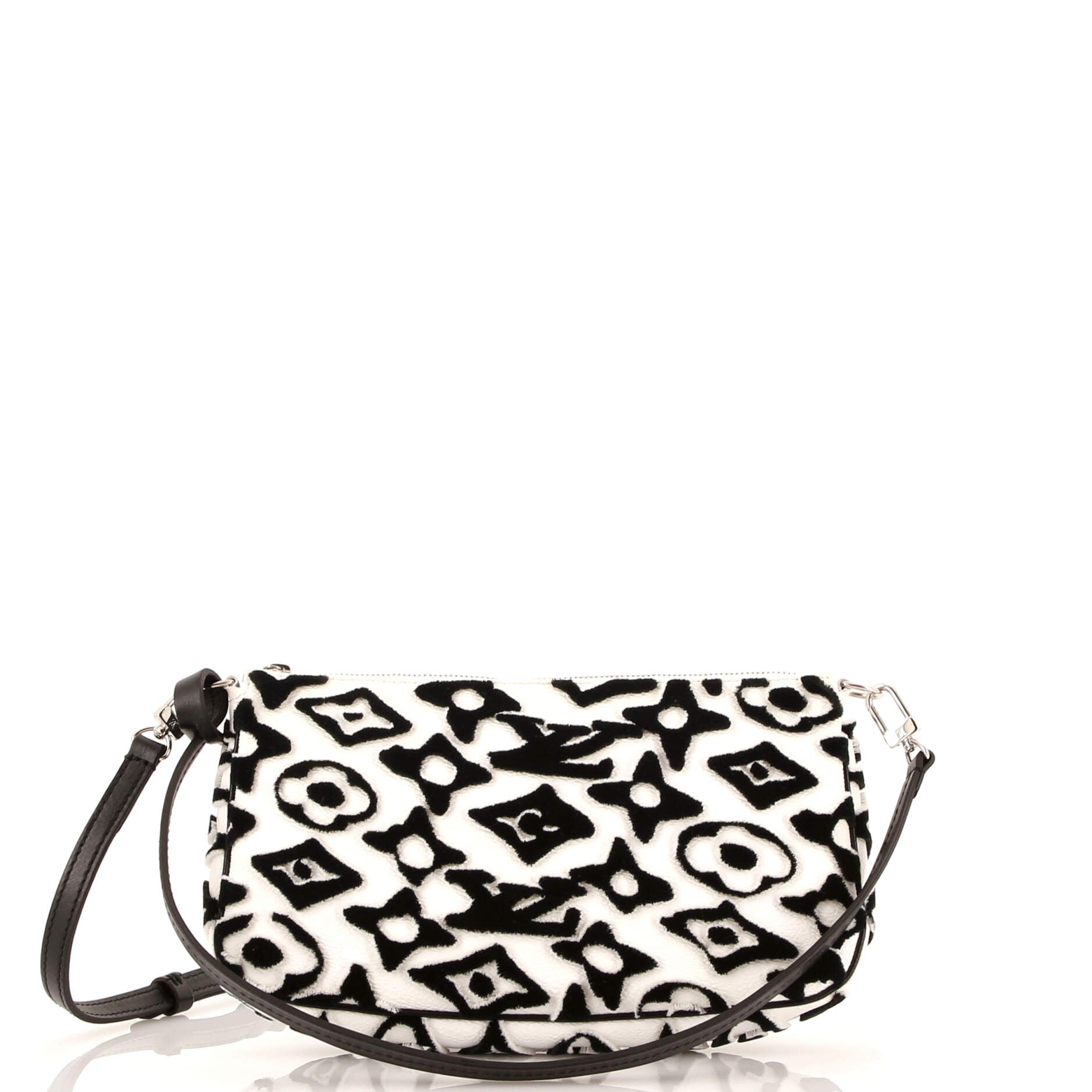 Louis Vuitton Pochette Accessoires Nm Limited Edition Urs Fischer Canvas Monogram Shoulder Bag