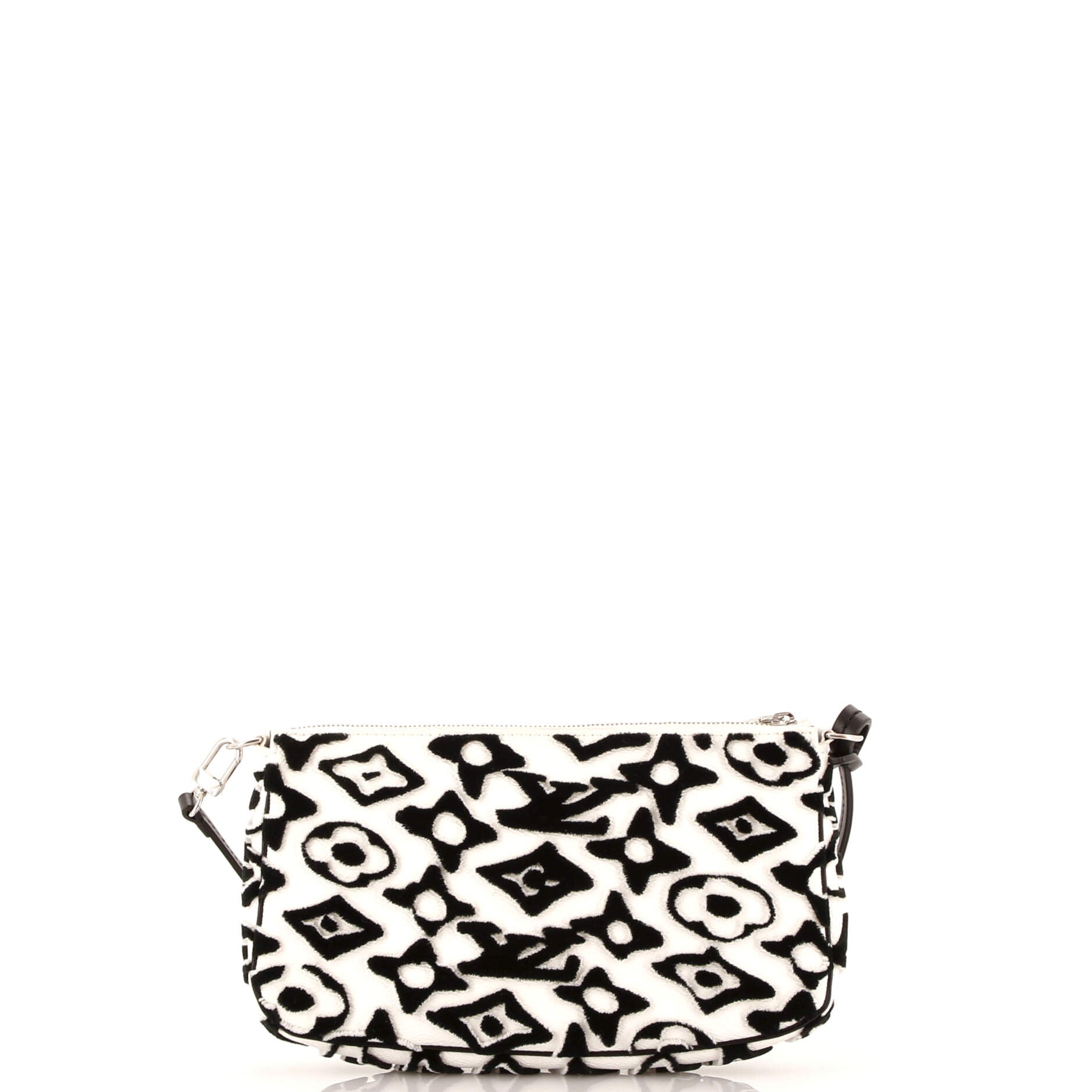 Louis Vuitton Pochette Accessoires Nm Limited Edition Urs Fischer Canvas Monogram Shoulder Bag