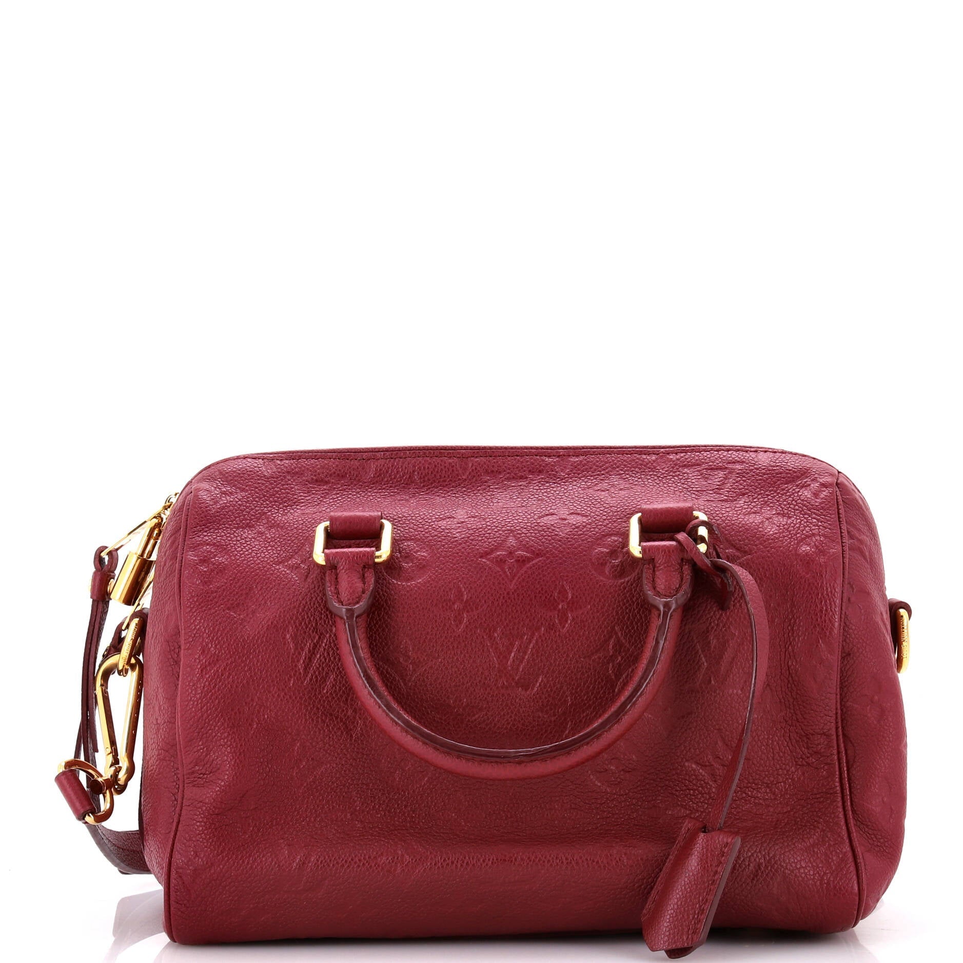 Louis Vuitton Speedy Bandouliere Bag Empreinte Leather Monogram Shoulder Bag Leather 253086461