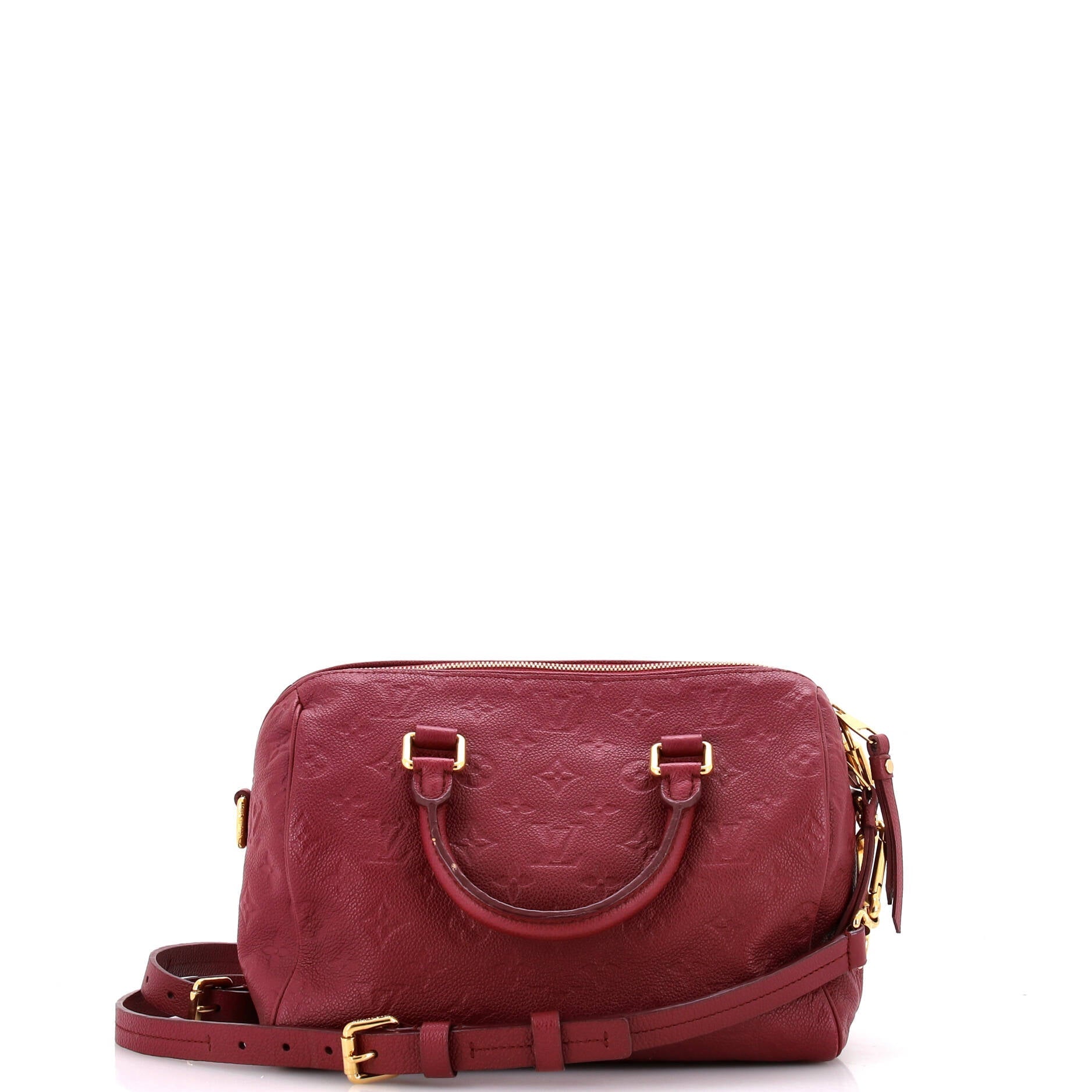Louis Vuitton Speedy Bandouliere Bag Empreinte Leather Monogram Shoulder Bag Leather 253086461