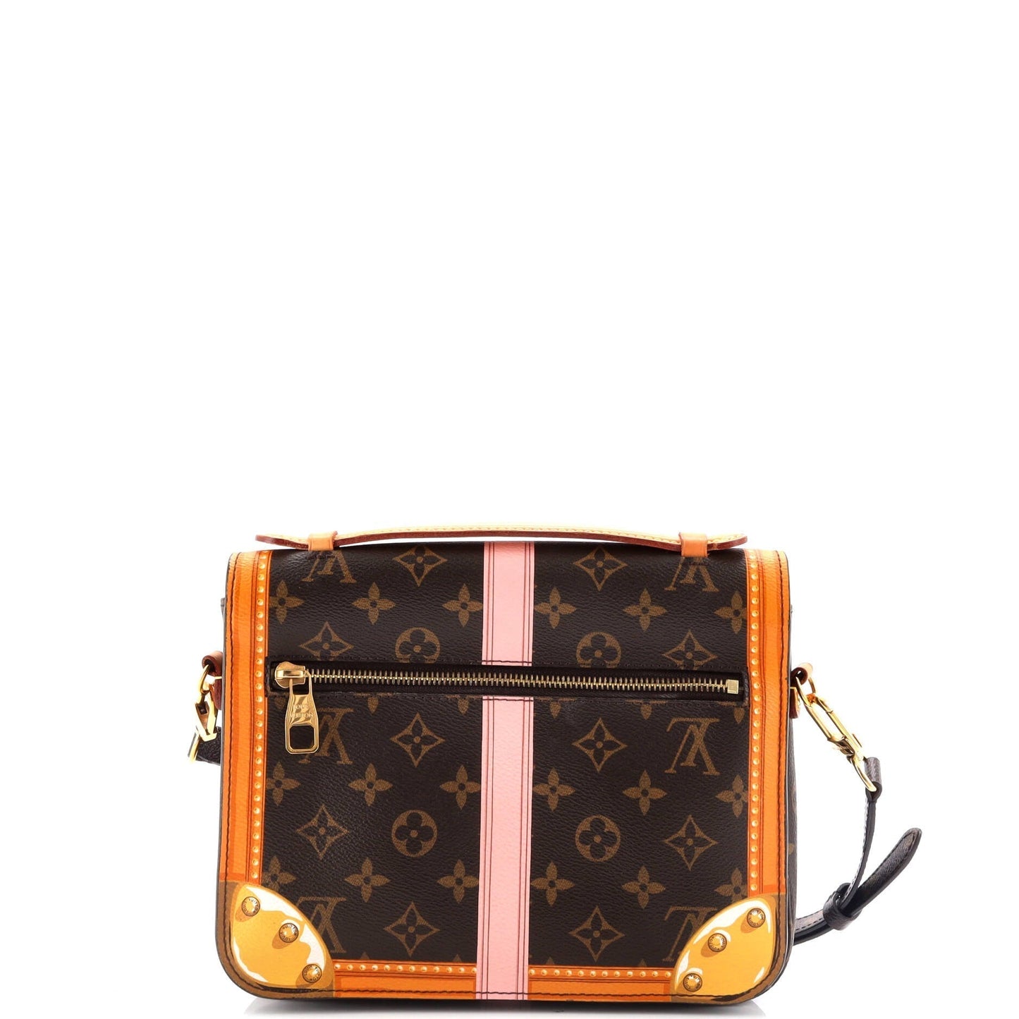 Louis Vuitton Pochette Metis Limited Edition Summer Trunks Shoulder Canvas Monogram Shoulder Bag