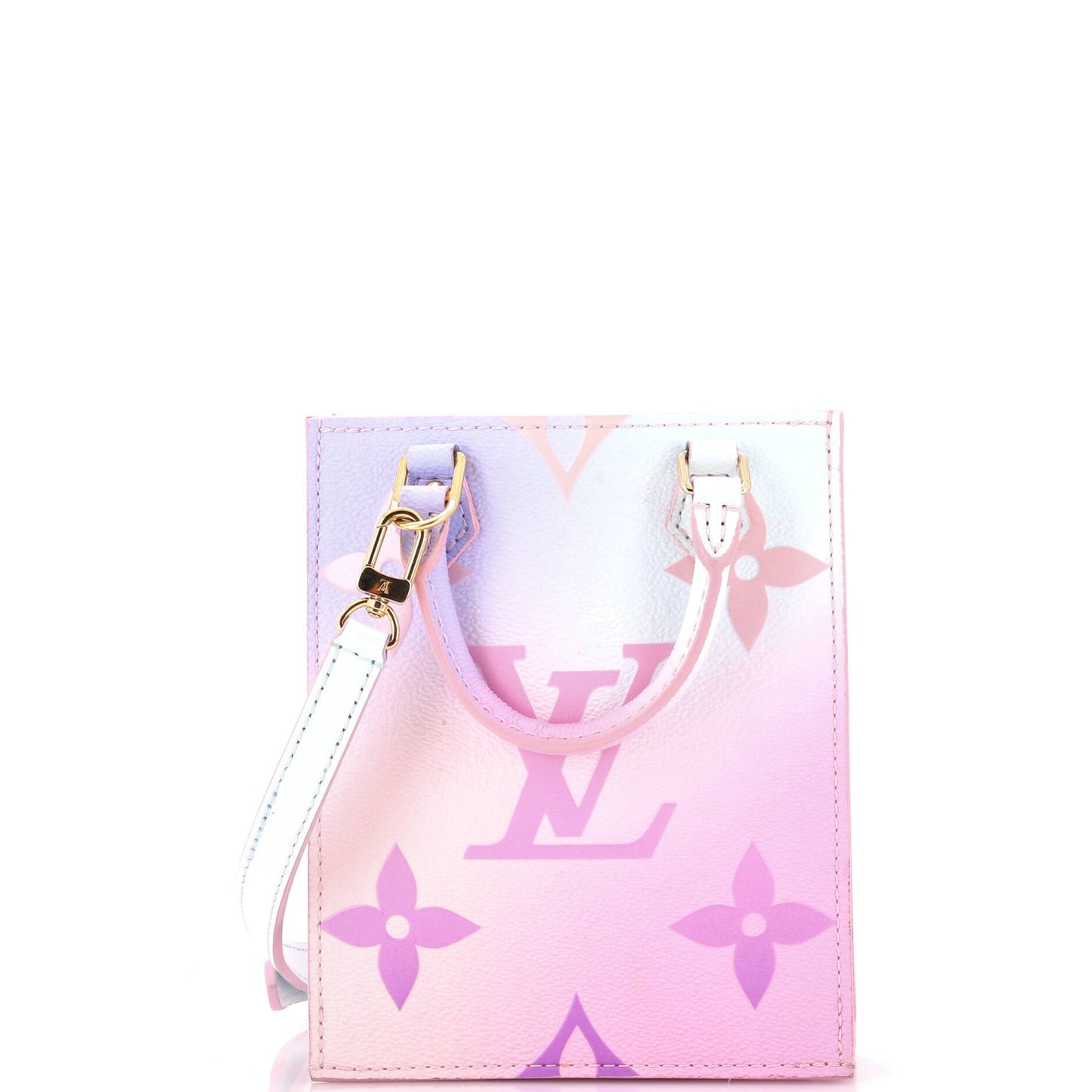 Louis Vuitton Petit Sac Plat Bag Spring In The Canvas Monogram Jewelry Canvas 3086516