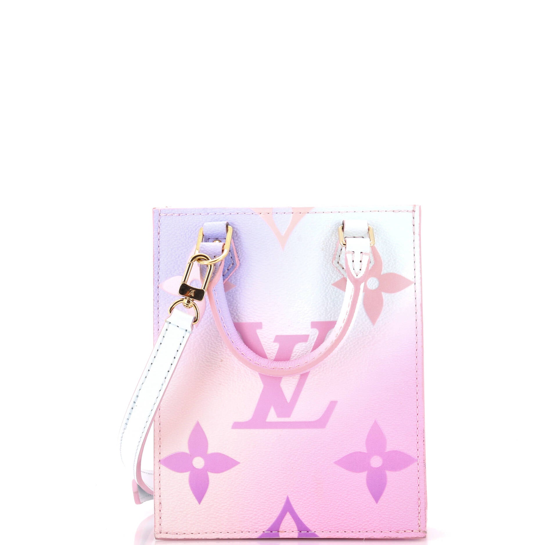Louis Vuitton Petit Sac Plat Bag Spring In The Canvas Monogram Jewelry Canvas 3086516