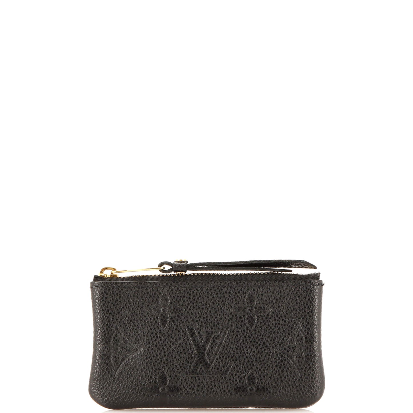 Louis Vuitton Zip Key Pouch Empreinte Handbag Leather Monogram Travel Bag