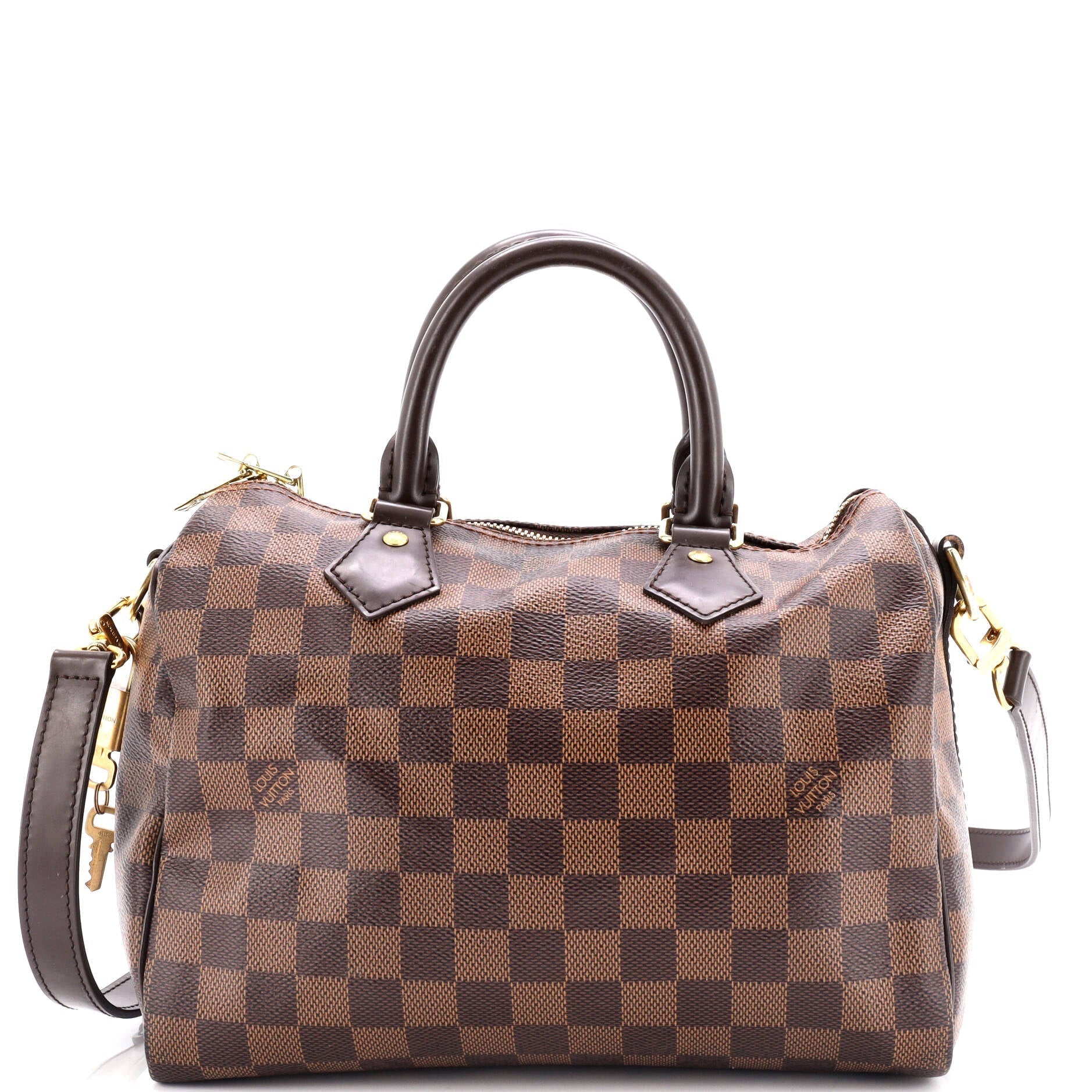 Louis Vuitton Speedy Bandouliere Bag Damier Travel Bag Damier 253087061
