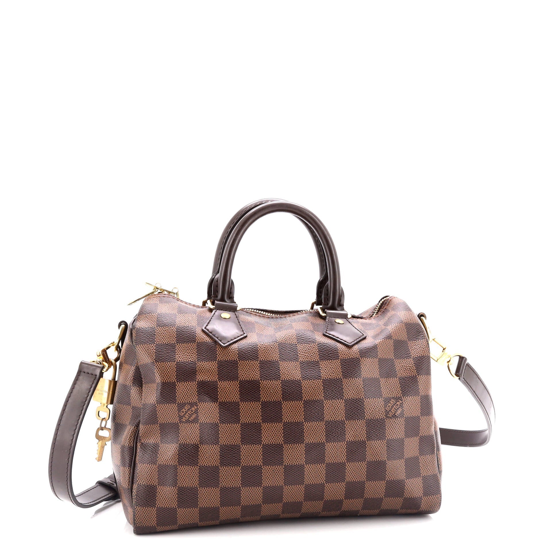 Louis Vuitton Speedy Bandouliere Bag Damier Travel Bag Damier 253087061