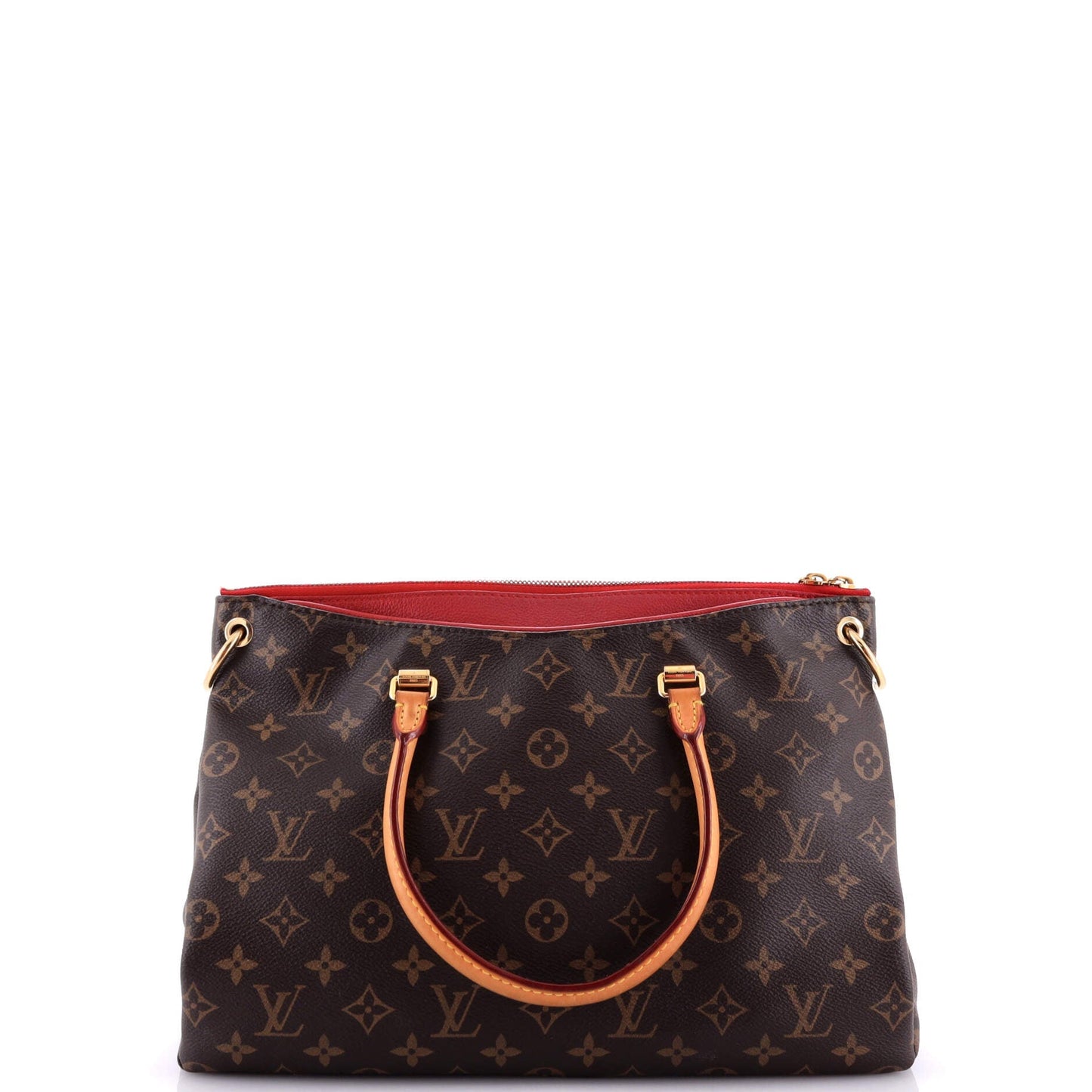 Louis Vuitton Pallas Tote Canvas Monogram Shoulder Bag