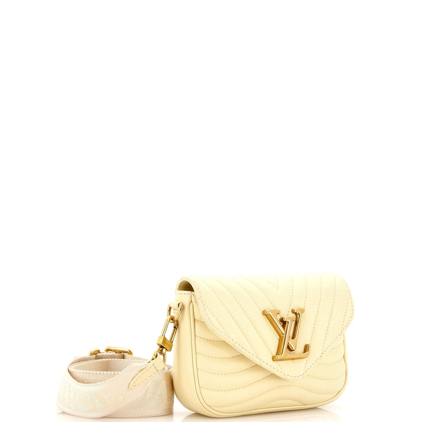 Louis Vuitton New Wave Multi Pochette Shoulder Bag Leather Quilted Leather 3095691