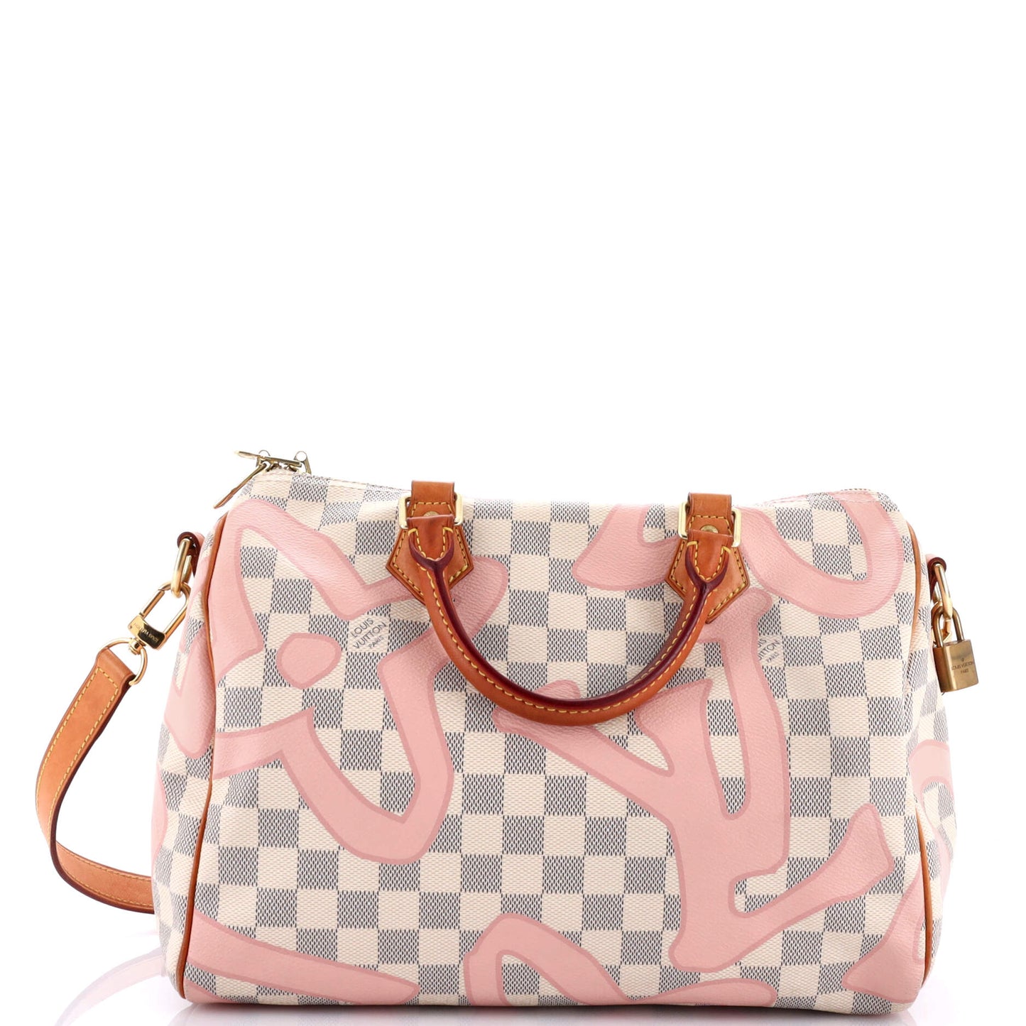 Louis Vuitton Speedy Bandouliere Bag Limited Edition Damier Tahitienne Travel Bag