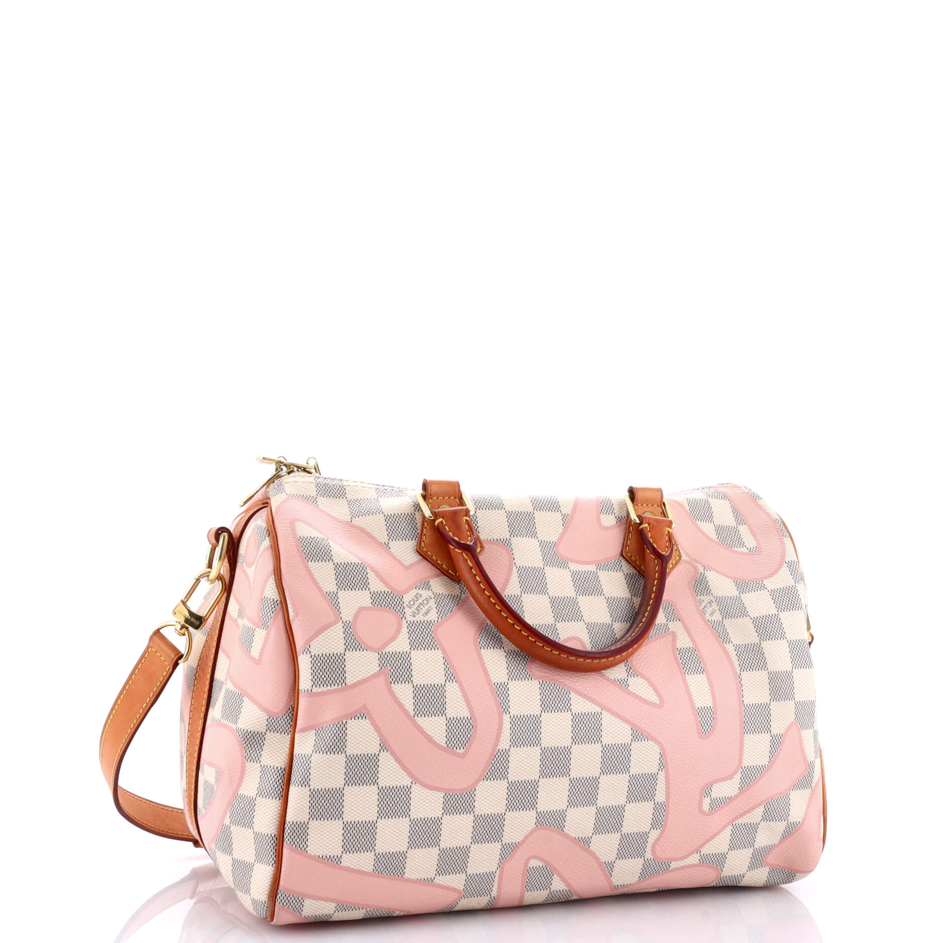 Louis Vuitton Speedy Bandouliere Bag Limited Edition Damier Tahitienne Travel Bag