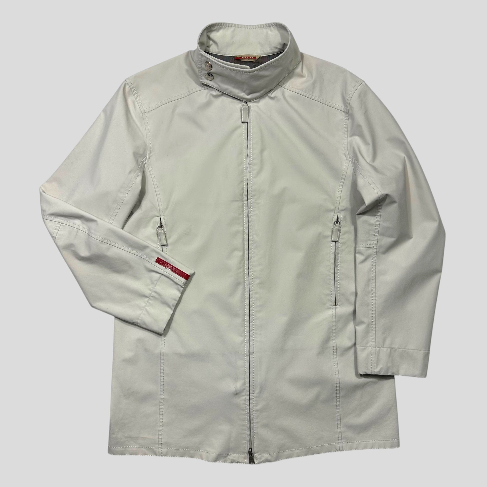 Prada Handbag Sport Goretex Perforated Ventilation Trench Coat