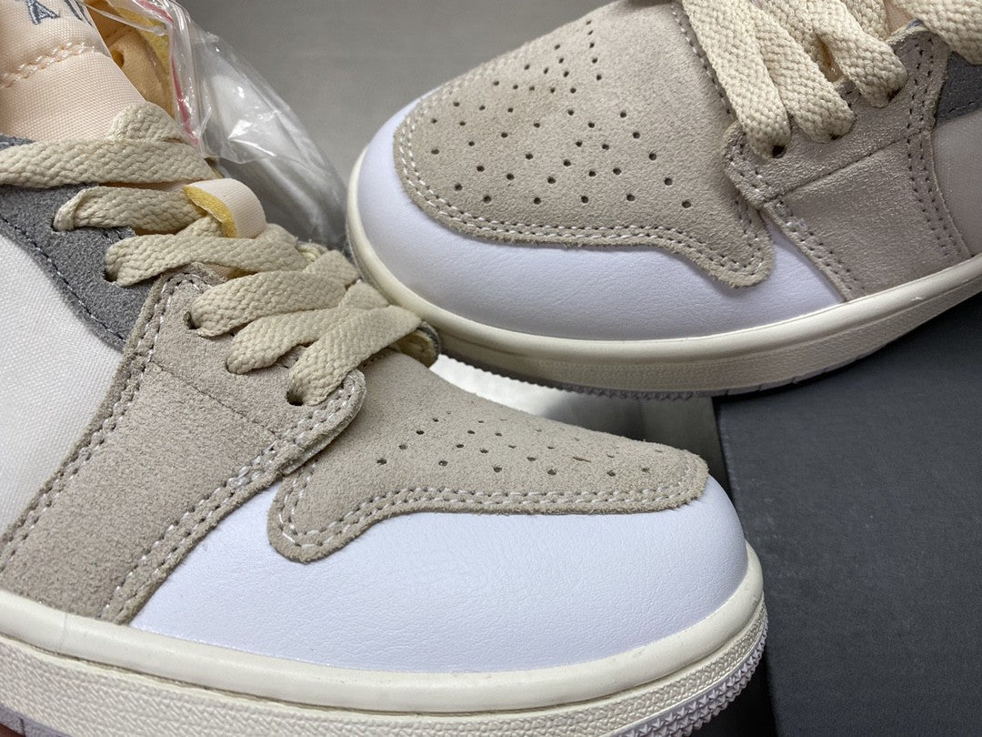 Nike Air Jordan Mid Se Craft Inside Beige Travel Bag
