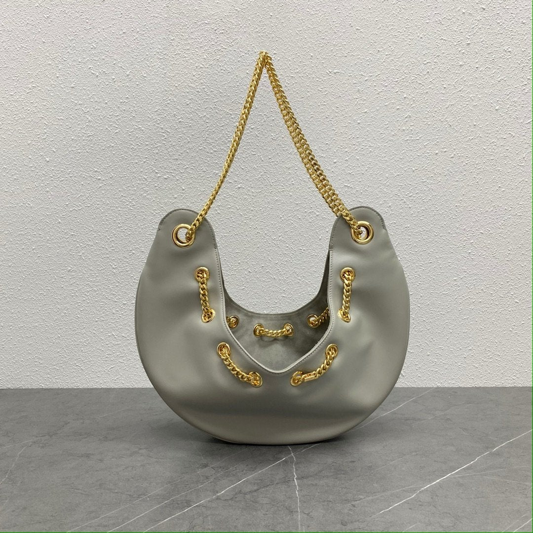 Top Quality Ava Grey For Women 33Cmã Large Chain Travel Bag