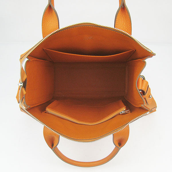 Hermes Luxury Toolbox Mens Orange Bag Travel Bag