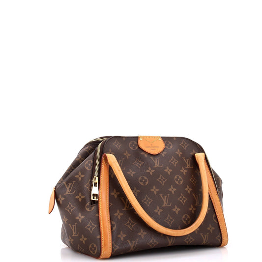 Louis Vuitton Marais Handbag Mm Canvas Monogram Travel Bag