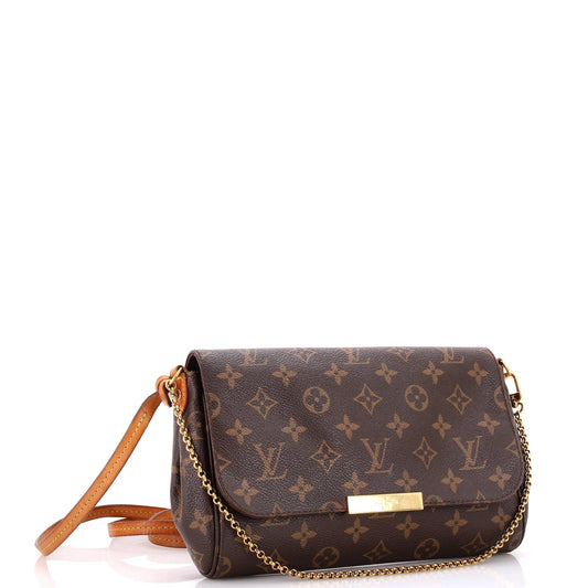 Louis Vuitton Favorite Handbag Mm Canvas Monogram Travel Bag Canvas Mm3100939